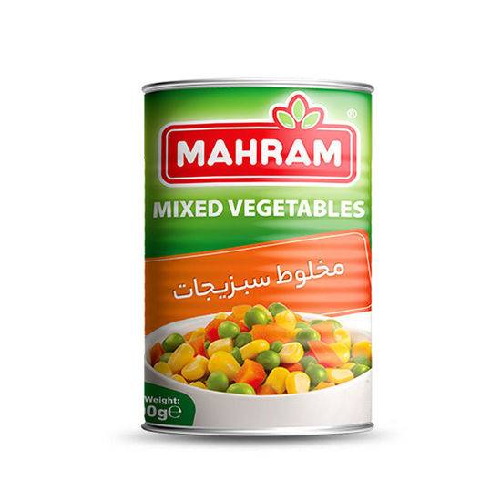 مهرام کنسرو مخلوط سبزیجات400گرم