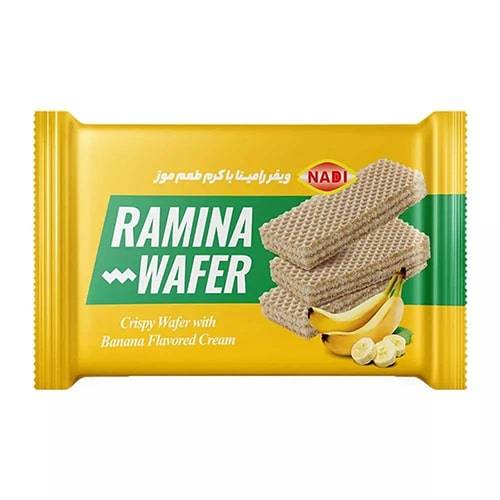 نادری ویفر کریسپی موز 35گرم