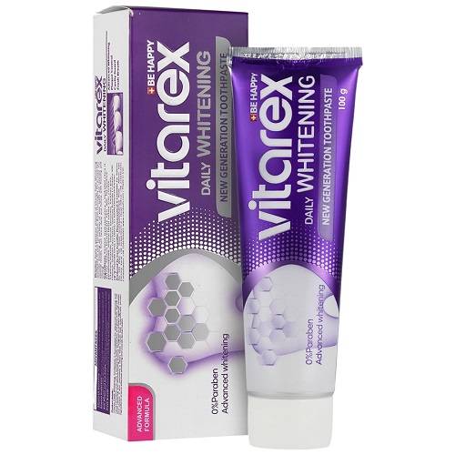 ویتارکس خمیر دندان سفید کننده روزانه 100گرم