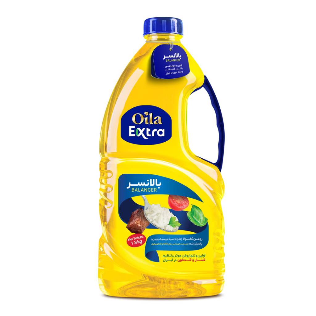 اویلا اکسترا روغن بالانسر 1800 گرم