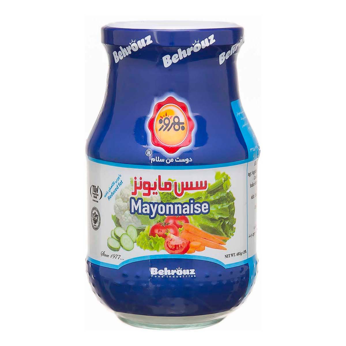 سس مایونز 485 گرم شیشه بهروز