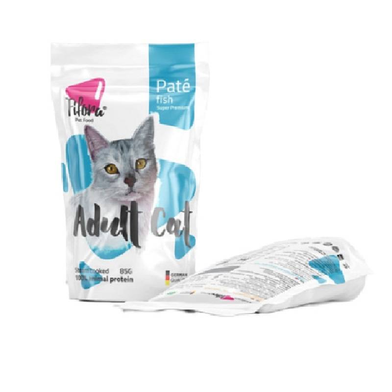 فیفورا پوچ مخصوص گربه بالغ با طعم ماهی  85 گرم