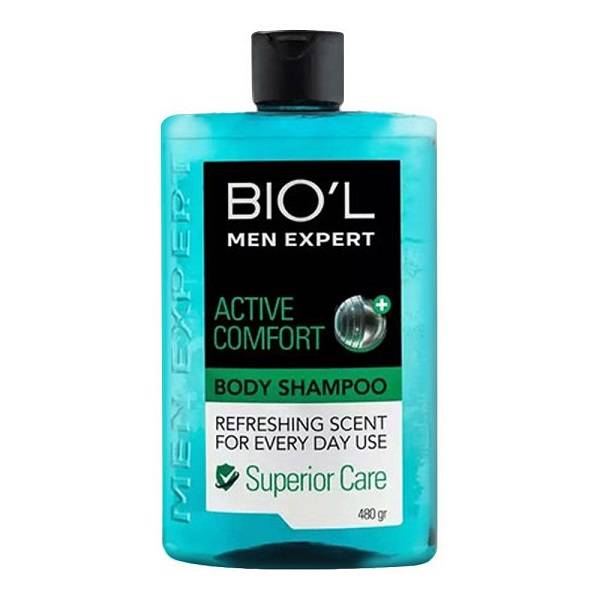 بیول شامپو بدن مردانه اکتیو کامفورت 315میل