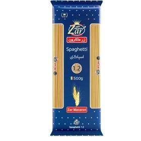 ماکارونی اسپاگتی 1.2 500 گرم زر ماکارون
