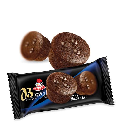کیک دوقلو براونی 70گرم ارنست