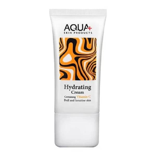 آکوا پلاس کرم آبرسان و مرطوب کننده ویتامین C تیوپی 50 میل