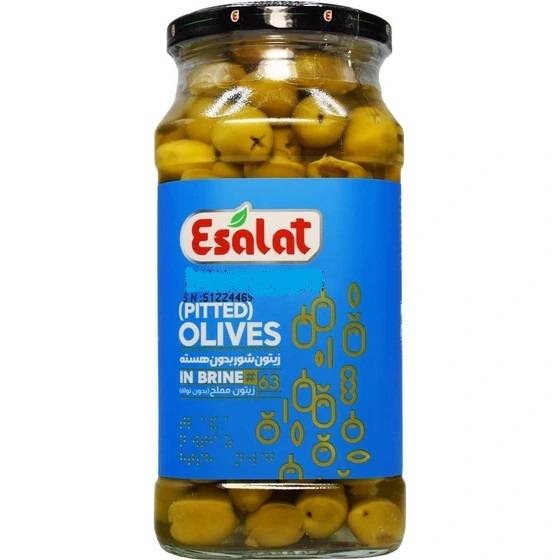 اصالت زیتون شور بدون هسته 560گرم