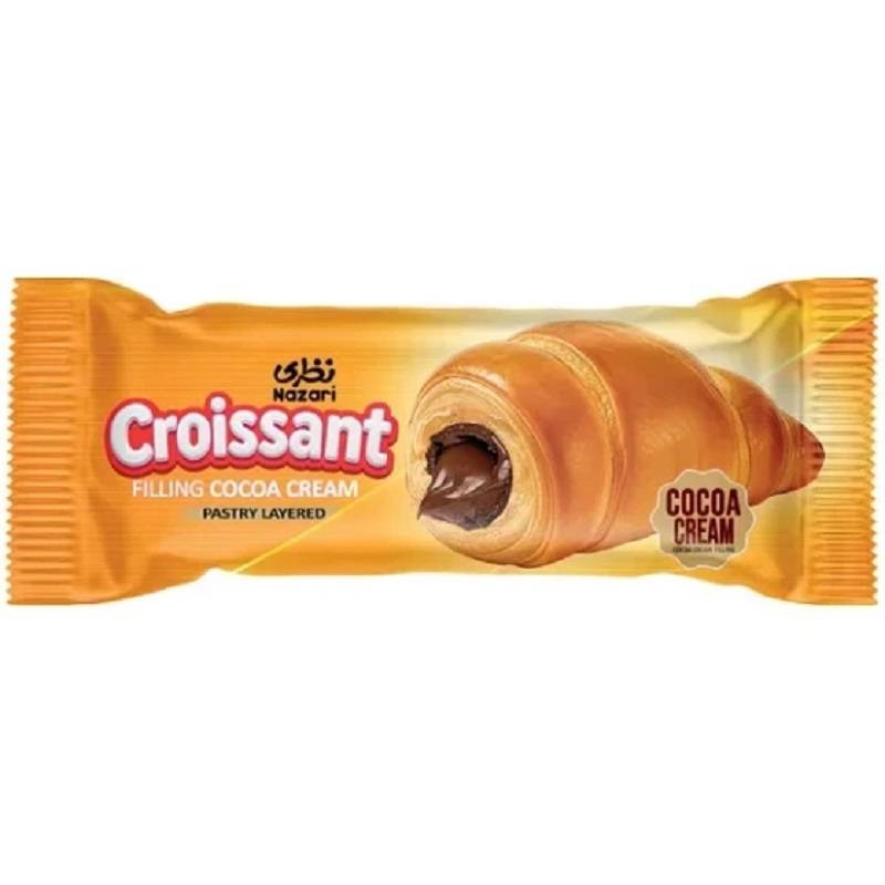 نظری کروسان مغز کاکائویی 50گرم