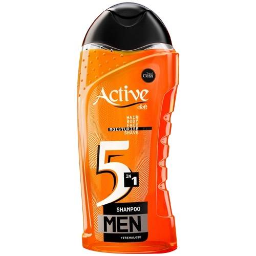 اکتیو شامپو بدن 5*1 آقایان 400گرم