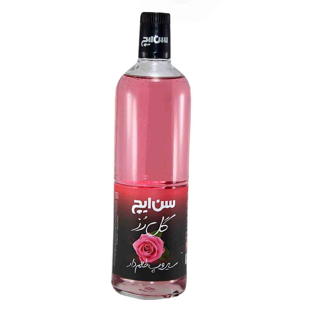 سن ایچ شربت گل رز شیشه 1100گرم