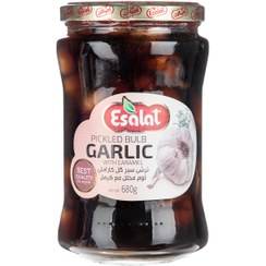 اصالت ترشی سیر قرمز گل 680 گرم