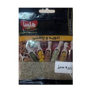 زیره سبز سلفون 90 گرم هلساب
