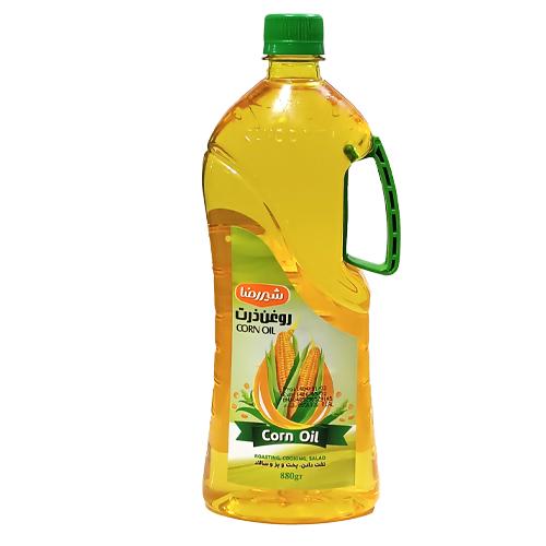 شیر رضا روغن ذرت و کانولا 880گرم