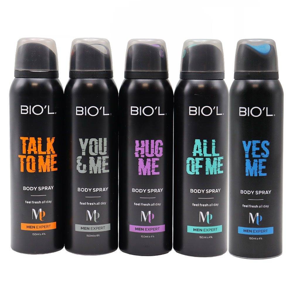بیول اسپری بدن مردانه 150مYOU ME