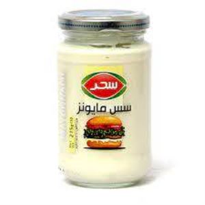سس مایونز کم چرب شیشه 225 گرم سحر