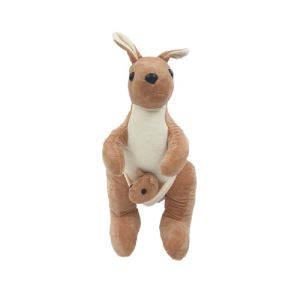 عروسک کانگورو با بچه cm45