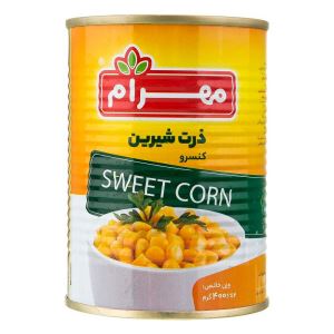 کنسرو ذرت شیرین 400 گرم مهرام