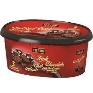 بستنی تریپل چاکلت فوردو 650 گرم کاله