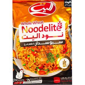 نودالیت سبوسدار با طعم مرغ 75گرم