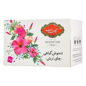 دمنوش چای ترش (20عدد) گلستان