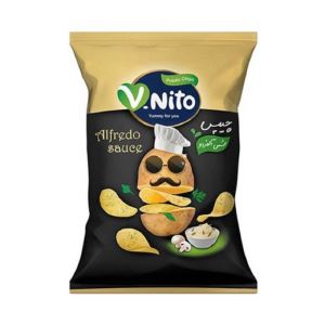 وی نیتو چیپس سس آلفردو 55 گرم