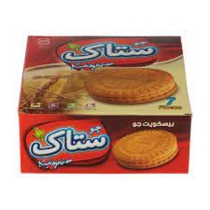 ستاک بیسکویت جو طرح خورشید370گرم