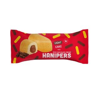 هانیپرز کیک روغن وانیلی با مغزی کرم کاکائویی 36گرم