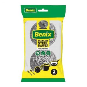 بنیکس سیم ظرفشویی استیل دو عددی