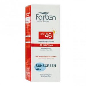 فاربن ژل ضد افتاب SPF46