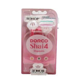 دورکو خودتراش چهارلبه زنانه سه عددی