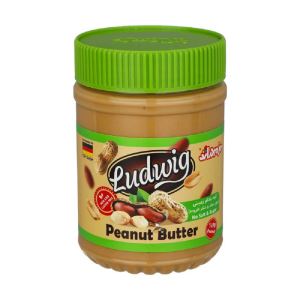 لودویگ کره بادام زمینی بدون شکر ونمک 400گرم