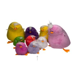 عروسک جوجه رنگی سایز 1