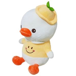 عروسک اردک کلاه کج cm20
