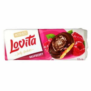 روشن لاویتا کیک تمشک باروکش شکلاتی 135گرم