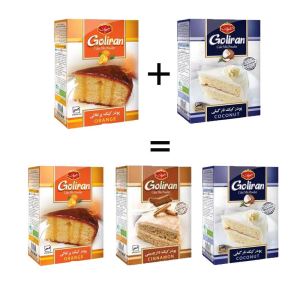 گلیران پودر کیک 2+1 عدد رایگان