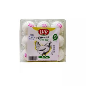 پانلا تخم مرغ طلقی9 عددی