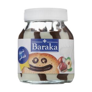 باراکا شکلات صبحانه کرم کاکائو  سفید فندقی180گرم