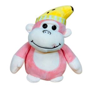 عروسک میمون کلاه موزی