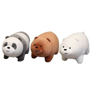 عروسک حیوانات کله فندقی50سانتی