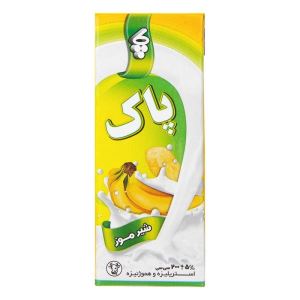 پاک شیر موز 200میل