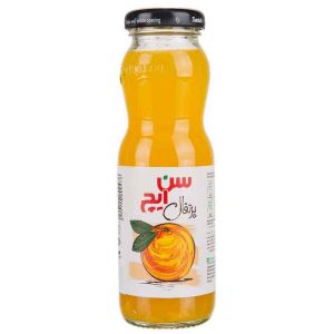 نکتار پرتقال 200ml شیشه سن ایچ