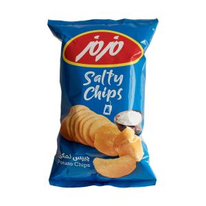 مزمز چیپس ساده نمکی 114 گرم