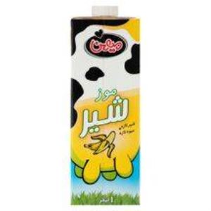 شیر موز 1 لیتر میهن