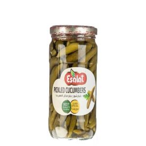 اصالت خیار شور سوپر ویژه شیشه 500گرم