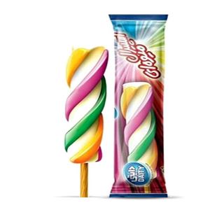 دایتی بستنی اسپیرال میوه ای