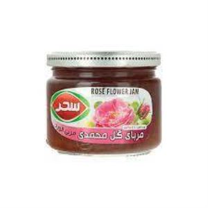 سحر مربا گل محمدی شیشه 400 گرم