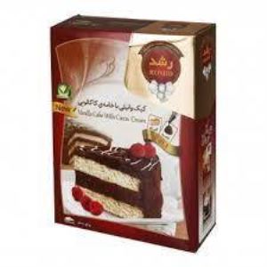 رشد پودر کیک وانیلی با خامه کاکائویی 500 گرم