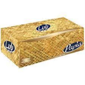 پاپیا دستمال کاغذی 100برگ سه لاویژه