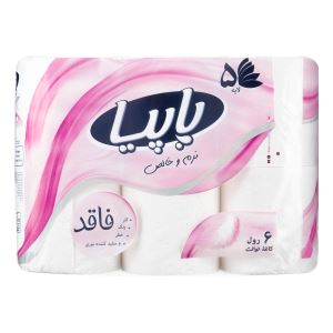 پاپیا دستمال حوله کاغذی 4لایه 6رول
