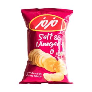 چیپس سرکه نمکی 60گرم مزمز